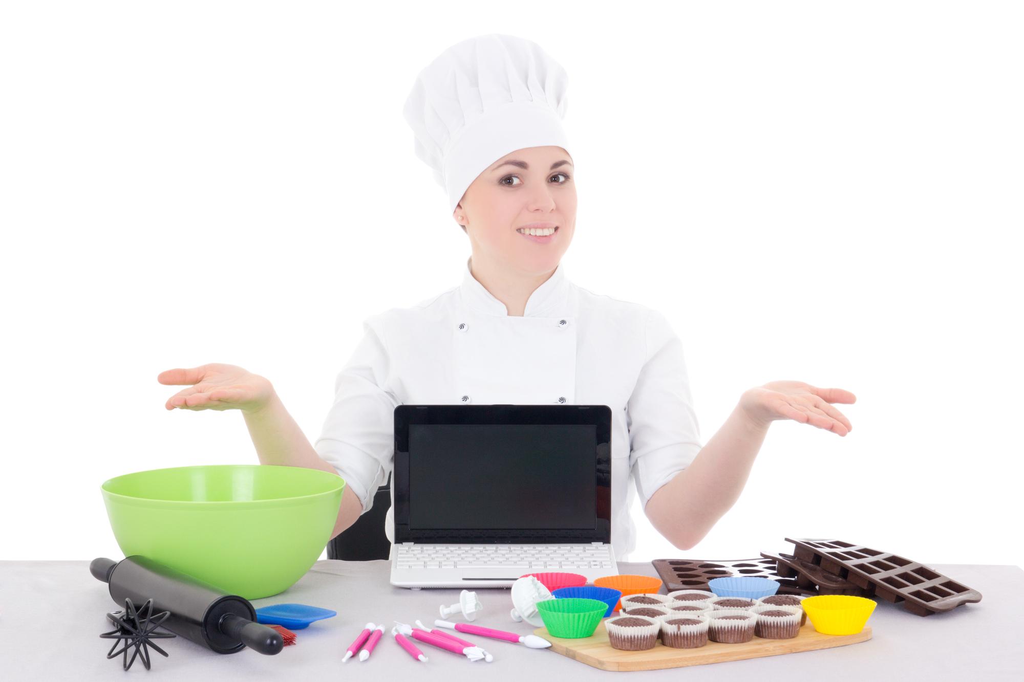 Lezione live: chef e partecipante